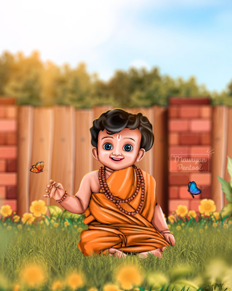 Painting Artwork Childhood Wallpaper Download Free