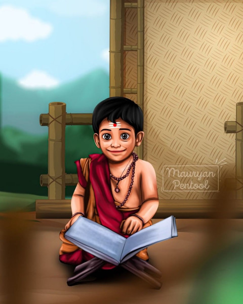 Painting Artwork Childhood Wallpaper Download Img