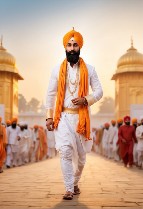 Cover Photo of Guru Gobind Singh Editing Background