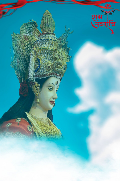 Photoshop CB Editing Happy Navratri Background HD Download Img