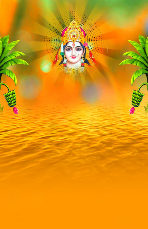 Photoshop Chhath Puja Banner Editing Background