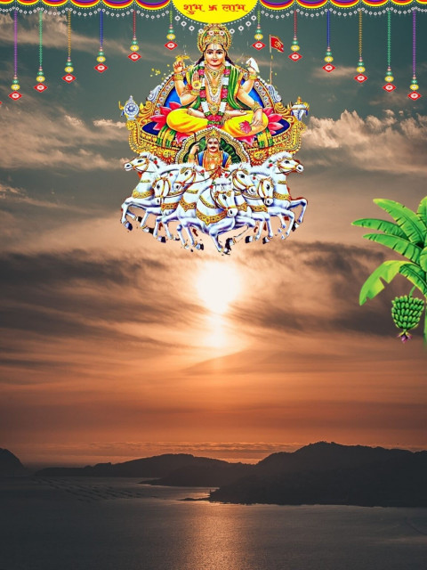Photoshop Chhath Puja CB Editing Background