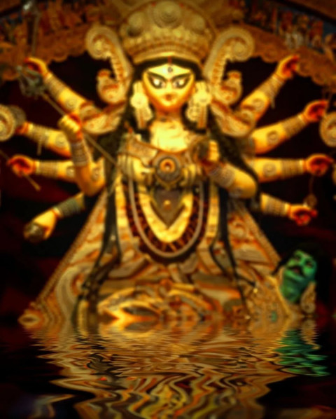 Photoshop Durga Maa Background Full HD For New CB Editing Image