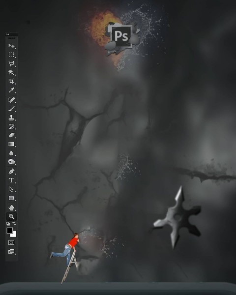 Photoshop Editing Concept Background