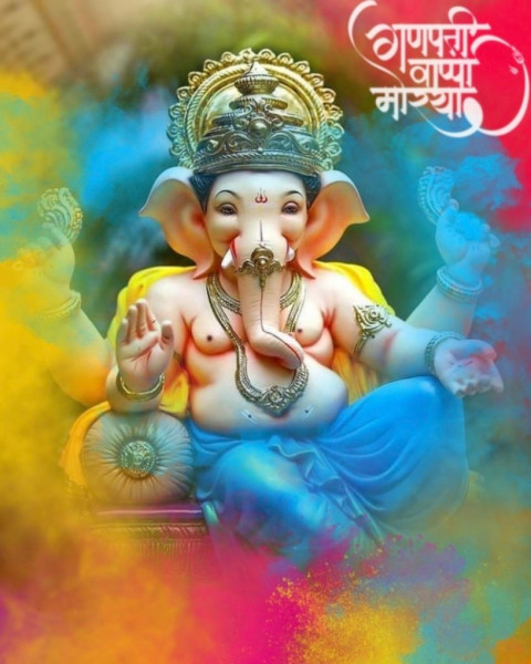 Photoshop Ganesh Chaturthi CB Picsart Background Download Pic