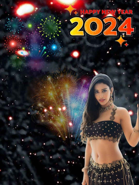 Photoshop Happy New Year 2024 CB Background Hd Wallpaper