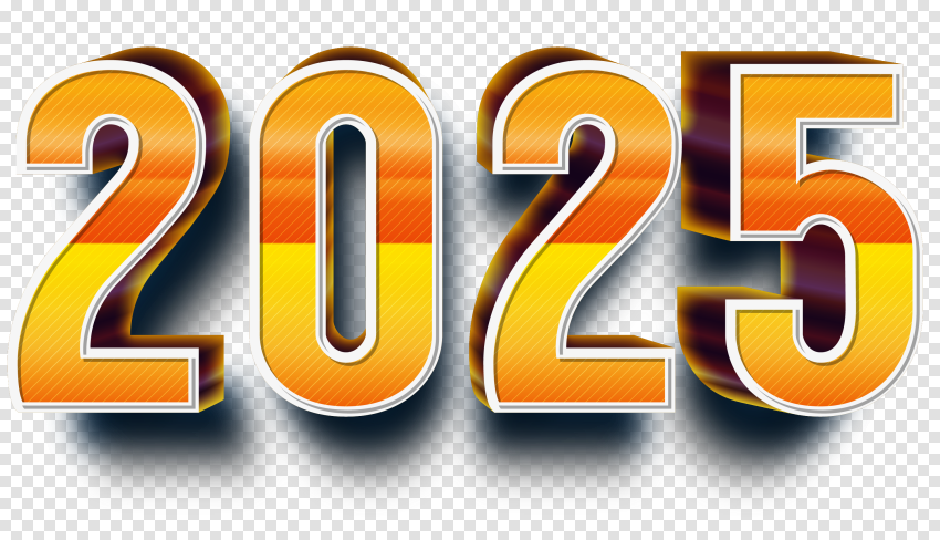 Photoshop HD 2025 Year PNG Text Edit