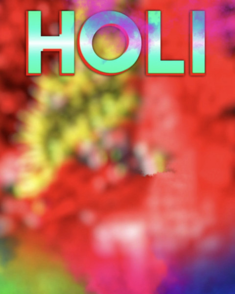 Photoshop Holi Background For CB Photo Editing