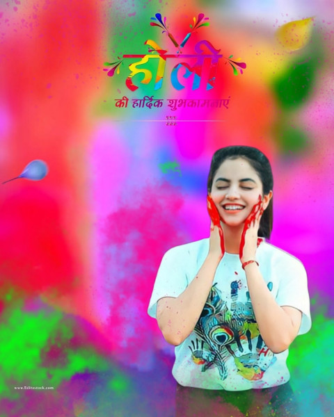 Photoshop Holi Special Editing Wallpapers Background Free