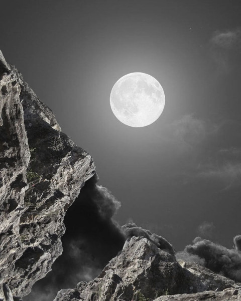 Photoshop Moon Editing Wallpaper For Editing Background
