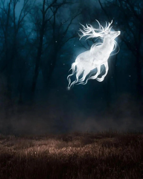 Photoshop Neon Deer Background Hd For Editing Images
