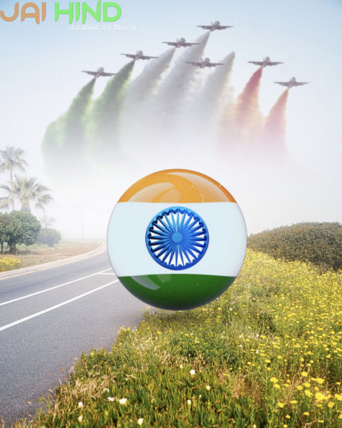 Photoshop Republic Day CB Background Download Free Full HD Tiranga