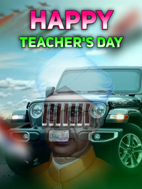 Photoshop Teachers Day HD CB Background Download Full HD