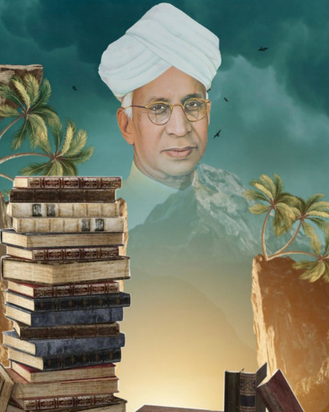 Photoshop Teachers Day HD PicsArt Background Download HD