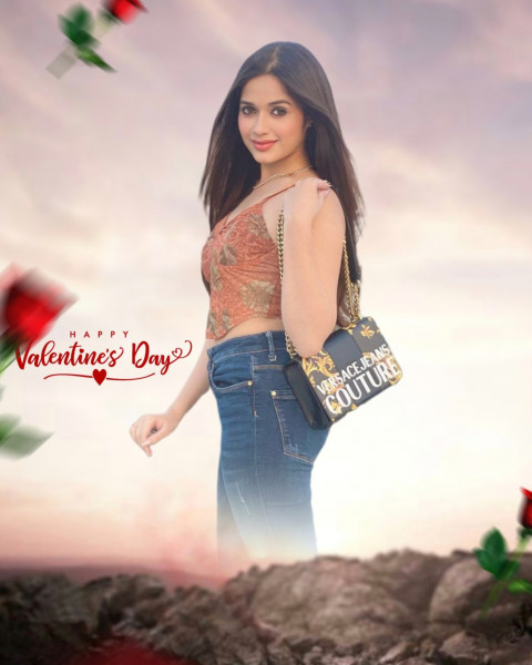 Photoshop Valentine Day Photo Editing Backgrounds Download