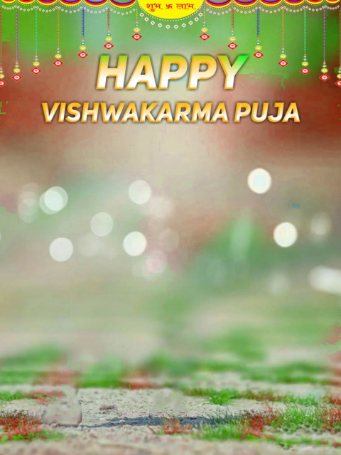 Photoshop Vishwakarma Puja HD Background For Photo Editing New