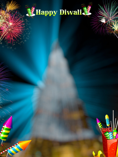 PicsArt Diwali Photo Editing CB Background Full HD