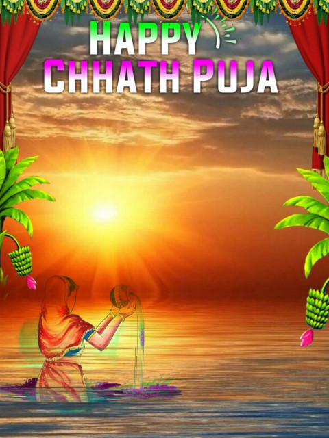 PicsArt Download Happy Chhath Puja CB Photo Editing