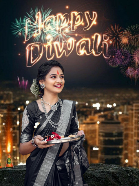 PicsArt Editing Diwali Photo CB Background Full HD