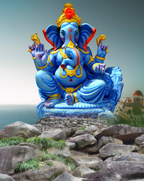 PicsArt Ganesh Chaturthi Editing Background Free Download