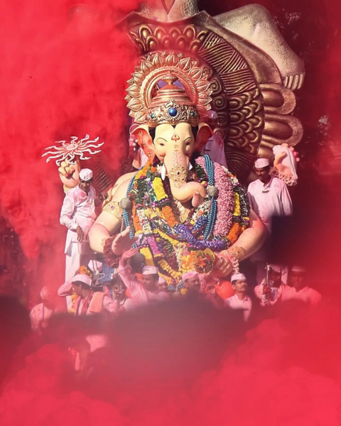 PicsArt Ganesh Chaturthi Editing Background Full HD