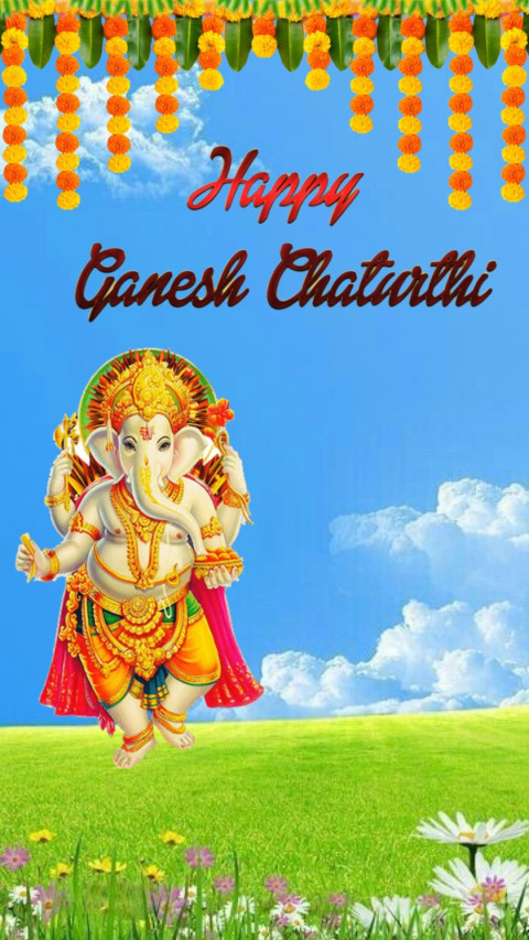 Picsart Ganpati Bappa Editing CB Background HD Download DP