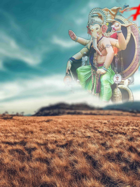 PicsArt Ganpati Ganesh Chaturthi Photo Editing Background Full HD