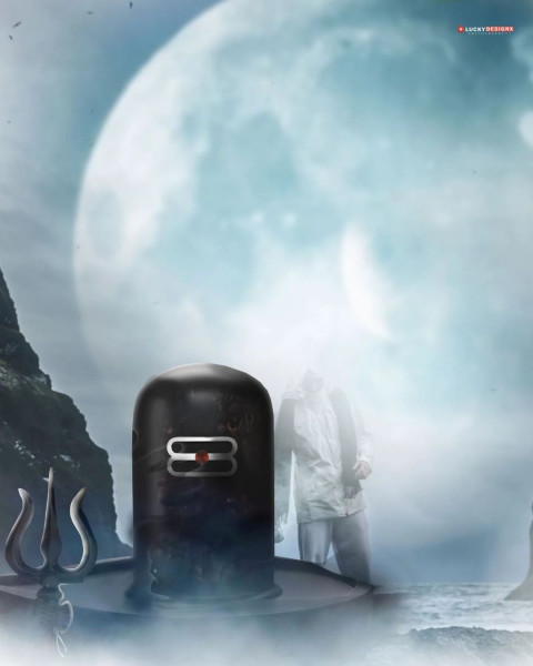 PicsArt Mahadev Shivling Editing New Background HD