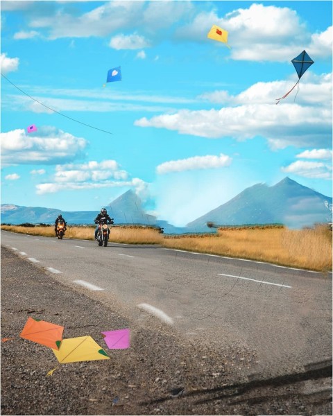 Picsart Makar Sankranti Background Download