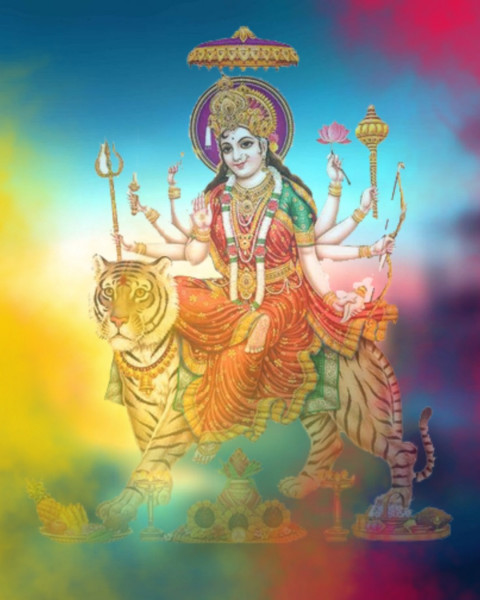 PicsArt Navratri Editing Background Full HD With Girl