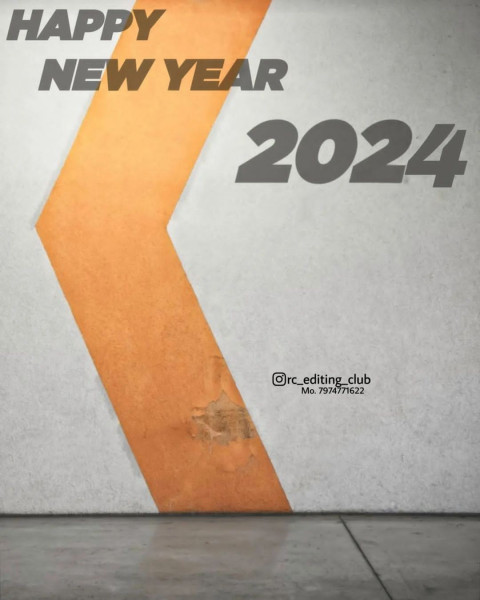 Picsart New Year 2024 Background HD For CB Editing Images Download