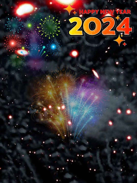 Picsart New Year 2024 CB Background HD Pictures Download