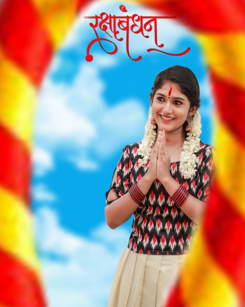 Cover Photo of Raksha Bandhan Editing Background