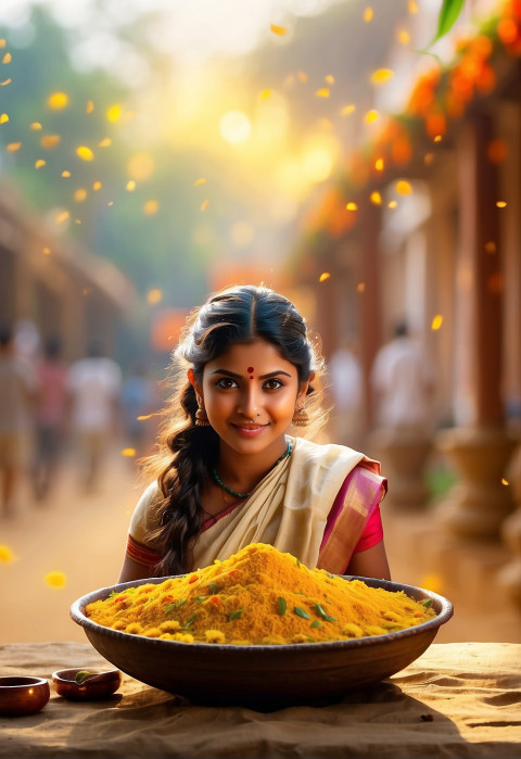 Pongal CB Blur Editing Background HD With Girl Celebration Img