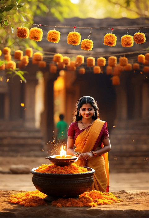 Pongal CB Blur Editing Background HD With Girl Celebration Royal