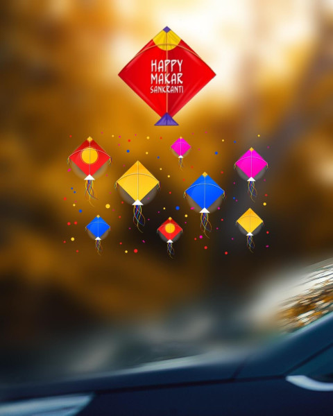 Pongal Makar Sankranti Background CB For Picsart Editing HD