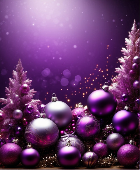 Pruple Christmas Background Editing Free Wallpaper HD Downlaod