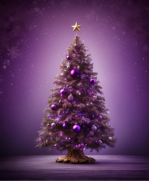Pruple Christmas Background Editing Free Wallpaper HD Downlaod