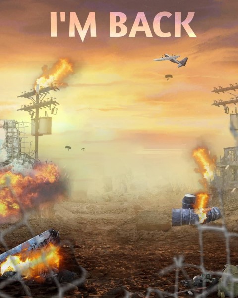 Pubg Back Poster Editing Background