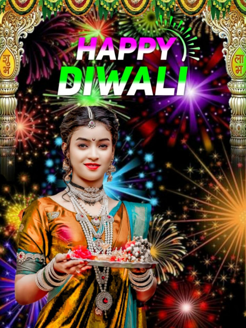 Puja Girls Diwali CB Photo Editing Background Free