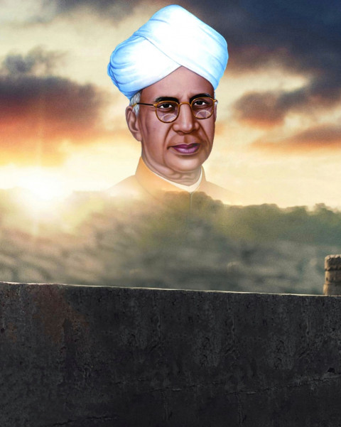 Radha krishnan Happy Teachers Day CB Editing Background