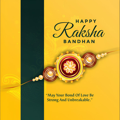 Raksha bandhan banner design for shop free Download