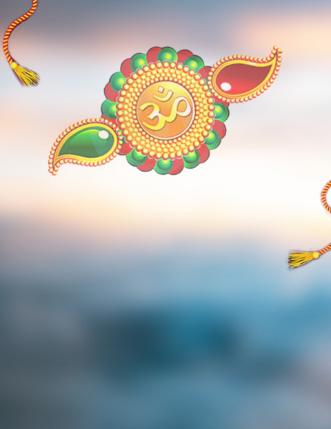 Raksha Bandhan HD Photo Editing Background  Free