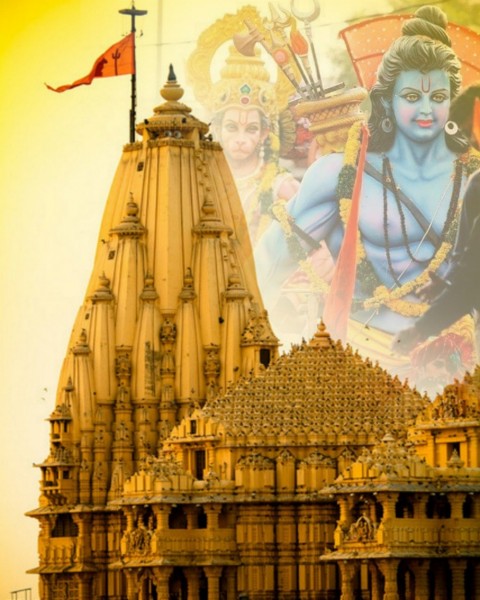 Ram Navami CB Photo Edit Background HD