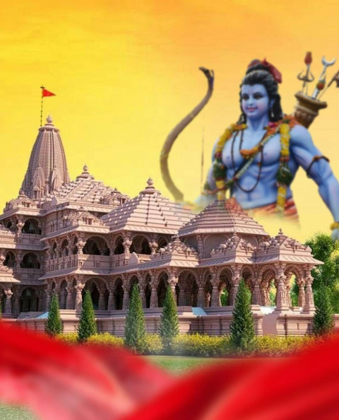 Ram Navami Photo Editing Background Download Free