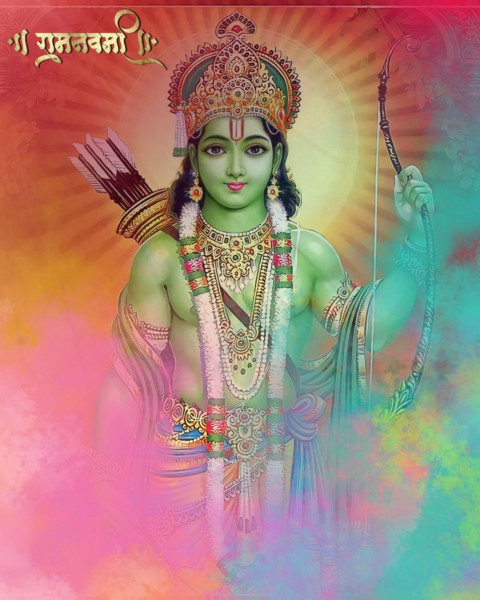 Rama Navami CB Photo Editing Background Download HD