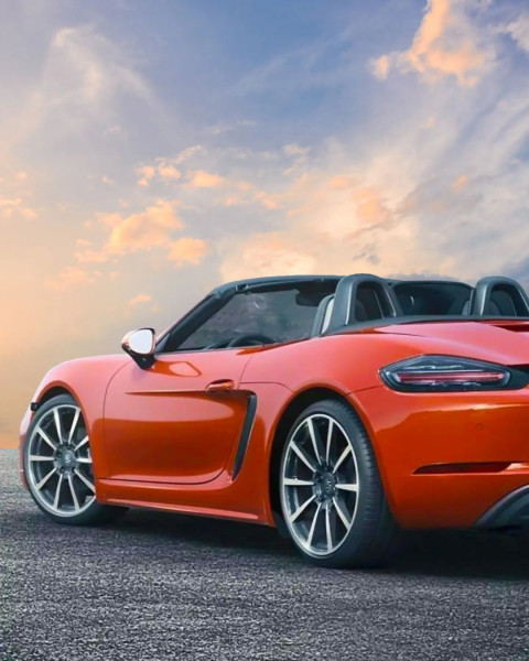 Red Car CB Photoshop Background Download For Editing