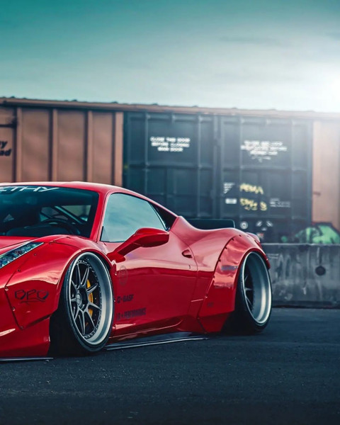 Red Car Manipulation Background Hd For CB Picsart