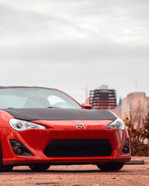 Red CAr PicsArt CB Editing HD Background Download
