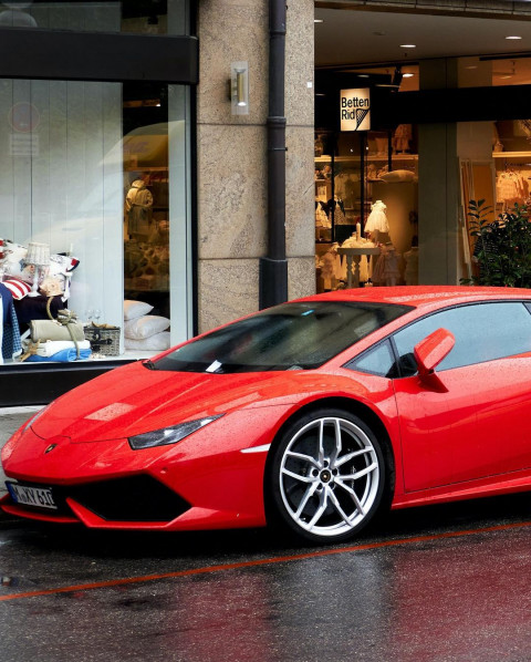 Red Car Picsart Editing Background HD For Photoshop